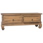 Mobile Porta TV 110x35x40 cm in Legno Massello di Teak Mobile Porta TV 110x35x40 cm in Legno Massello di Teak