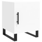 vidaXL Comodini 2 pz Bianchi 40x40x50 cm in Legno Multistrato vidaXL Comodini 2 pz Bianchi 40x40x50 cm in Legno Multistrato