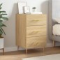 vidaXL Comodino Rovere Sonoma 40x40x66 cm in Legno Multistrato vidaXL Comodino Rovere Sonoma 40x40x66 cm in Legno Multistrato
