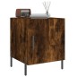 vidaXL Comodini 2 pz Rovere Fumo 40x40x50 cm in Legno Multistrato vidaXL Comodini 2 pz Rovere Fumo 40x40x50 cm in Legno Multistrato