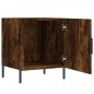 vidaXL Comodini 2 pz Rovere Fumo 40x40x50 cm in Legno Multistrato vidaXL Comodini 2 pz Rovere Fumo 40x40x50 cm in Legno Multistrato