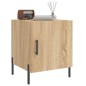 vidaXL Comodini 2 pz Rovere Sonoma 40x40x50 cm in Legno Multistrato vidaXL Comodini 2 pz Rovere Sonoma 40x40x50 cm in Legno Multistrato