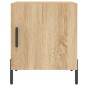 vidaXL Comodini 2 pz Rovere Sonoma 40x40x50 cm in Legno Multistrato vidaXL Comodini 2 pz Rovere Sonoma 40x40x50 cm in Legno Multistrato