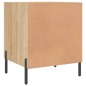 vidaXL Comodini 2 pz Rovere Sonoma 40x40x50 cm in Legno Multistrato vidaXL Comodini 2 pz Rovere Sonoma 40x40x50 cm in Legno Multistrato