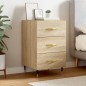 vidaXL Comodino Rovere Sonoma 40x40x66 cm in Legno Multistrato vidaXL Comodino Rovere Sonoma 40x40x66 cm in Legno Multistrato