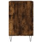 vidaXL Comodino Rovere Fumo 40x40x66 cm in Legno Multistrato vidaXL Comodino Rovere Fumo 40x40x66 cm in Legno Multistrato