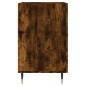 vidaXL Comodino Rovere Fumo 40x40x66 cm in Legno Multistrato vidaXL Comodino Rovere Fumo 40x40x66 cm in Legno Multistrato