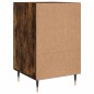 vidaXL Comodino Rovere Fumo 40x40x66 cm in Legno Multistrato vidaXL Comodino Rovere Fumo 40x40x66 cm in Legno Multistrato