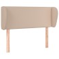 Testiera ad Orecchio Cappuccino 93x23x78/88 cm in Similpelle