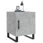 vidaXL Comodini 2 pz Grigio Cemento 40x40x50 cm in Legno Multistrato vidaXL Comodini 2 pz Grigio Cemento 40x40x50 cm in Legno Multistrato