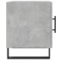 vidaXL Comodini 2 pz Grigio Cemento 40x40x50 cm in Legno Multistrato vidaXL Comodini 2 pz Grigio Cemento 40x40x50 cm in Legno Multistrato