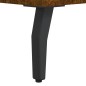 vidaXL Comodino Rovere Fumo 40x40x66 cm in Legno Multistrato