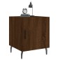 vidaXL Comodino Rovere Marrone 40x40x50 cm in Legno Multistrato vidaXL Comodino Rovere Marrone 40x40x50 cm in Legno Multistrato