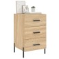 vidaXL Comodino Rovere Sonoma 40x40x66 cm in Legno Multistrato vidaXL Comodino Rovere Sonoma 40x40x66 cm in Legno Multistrato