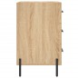 vidaXL Comodino Rovere Sonoma 40x40x66 cm in Legno Multistrato vidaXL Comodino Rovere Sonoma 40x40x66 cm in Legno Multistrato