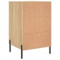 vidaXL Comodino Rovere Sonoma 40x40x66 cm in Legno Multistrato vidaXL Comodino Rovere Sonoma 40x40x66 cm in Legno Multistrato