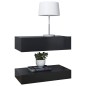 vidaXL Comodino Grigio 60x35 cm in Truciolato vidaXL Comodino Grigio 60x35 cm in Truciolato