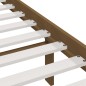 vidaXL Giroletto Miele in Legno Massello di Pino 100x200 cm vidaXL Giroletto Miele in Legno Massello di Pino 100x200 cm