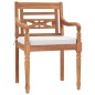vidaXL Set da Pranzo Giardino 7pz con Cuscini Legno Massello di Teak vidaXL Set da Pranzo Giardino 7pz con Cuscini Legno Massello di Teak