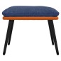 vidaXL Sgabello Blu e Arancione 45x29,5x35 cm Tessuto e Similpelle vidaXL Sgabello Blu e Arancione 45x29,5x35 cm Tessuto e Similpelle