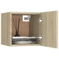 vidaXL Comodino Rovere Sonoma 30,5x30x30 cm in Truciolato vidaXL Comodino Rovere Sonoma 30,5x30x30 cm in Truciolato
