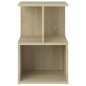 vidaXL Comodino Rovere Sonoma 35x35x55 cm in Truciolato vidaXL Comodino Rovere Sonoma 35x35x55 cm in Truciolato