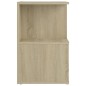 vidaXL Comodino Rovere Sonoma 35x35x55 cm in Truciolato vidaXL Comodino Rovere Sonoma 35x35x55 cm in Truciolato