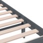vidaXL Giroletto Grigio Legno Massello Pino 180x200cm 6FT Super King vidaXL Giroletto Grigio Legno Massello Pino 180x200cm 6FT Super King