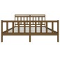 vidaXL Giroletto Miele in Legno Massello 180x200 cm 6FT Super King vidaXL Giroletto Miele in Legno Massello 180x200 cm 6FT Super King