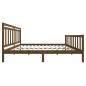 vidaXL Giroletto Miele in Legno Massello 180x200 cm 6FT Super King vidaXL Giroletto Miele in Legno Massello 180x200 cm 6FT Super King