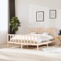 vidaXL Giroletto in Legno Massello 180x200 cm 6FT Super King vidaXL Giroletto in Legno Massello 180x200 cm 6FT Super King