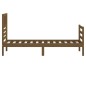vidaXL Giroletto Miele in Legno Massello di Pino 90x200 cm vidaXL Giroletto Miele in Legno Massello di Pino 90x200 cm