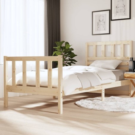 vidaXL Giroletto in Legno Massello 90x200 cm
