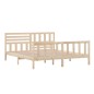 vidaXL Giroletto in Legno Massello 180x200 cm 6FT Super King vidaXL Giroletto in Legno Massello 180x200 cm 6FT Super King