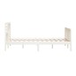 vidaXL Giroletto Bianco in Legno Massello 180x200 cm 6FT Super King vidaXL Giroletto Bianco in Legno Massello 180x200 cm 6FT Super King