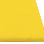 Pannelli Murali 12 pz Giallo Scuro 60x15 cm Tessuto 1,08 m² Pannelli Murali 12 pz Giallo Scuro 60x15 cm Tessuto 1,08 m²