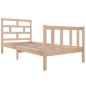 vidaXL Giroletto in Legno Massello Pino 90x190 cm 3FT Single vidaXL Giroletto in Legno Massello Pino 90x190 cm 3FT Single