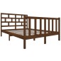 vidaXL Giroletto Miele in Legno Massello 120x190 cm 4FT Small Double vidaXL Giroletto Miele in Legno Massello 120x190 cm 4FT Small Double