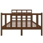 vidaXL Giroletto Miele in Legno Massello 120x190 cm 4FT Small Double vidaXL Giroletto Miele in Legno Massello 120x190 cm 4FT Small Double