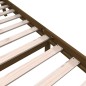 vidaXL Giroletto Miele in Legno Massello 120x190 cm 4FT Small Double vidaXL Giroletto Miele in Legno Massello 120x190 cm 4FT Small Double