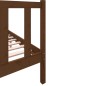 vidaXL Giroletto Miele in Legno Massello 120x190 cm 4FT Small Double vidaXL Giroletto Miele in Legno Massello 120x190 cm 4FT Small Double