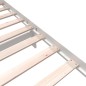 vidaXL Giroletto Bianco Legno Massello Pino 120x190cm 4FT Small Double vidaXL Giroletto Bianco Legno Massello Pino 120x190cm 4FT Small Double