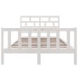 vidaXL Giroletto in Legno Massello 135x190 cm Small Double