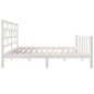 vidaXL Giroletto in Legno Massello 135x190 cm Small Double