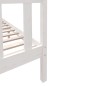 vidaXL Giroletto in Legno Massello 135x190 cm Small Double
