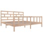 vidaXL Giroletto in Legno Massello di Pino 180x200 cm 6FT Super King vidaXL Giroletto in Legno Massello di Pino 180x200 cm 6FT Super King