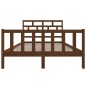 vidaXL Giroletto Miele in Legno Massello Pino 150x200 cm 5FT King Size vidaXL Giroletto Miele in Legno Massello Pino 150x200 cm 5FT King Size