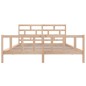 vidaXL Giroletto in Legno Massello di Pino 200x200 cm vidaXL Giroletto in Legno Massello di Pino 200x200 cm