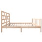 vidaXL Giroletto in Legno Massello di Pino 200x200 cm vidaXL Giroletto in Legno Massello di Pino 200x200 cm