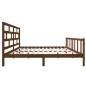 vidaXL Giroletto Miele in Legno Massello di Pino 200x200 cm vidaXL Giroletto Miele in Legno Massello di Pino 200x200 cm